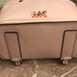 MICHAEL KORS PINK JESSA MINI CONVERTIBLE BACKPACK